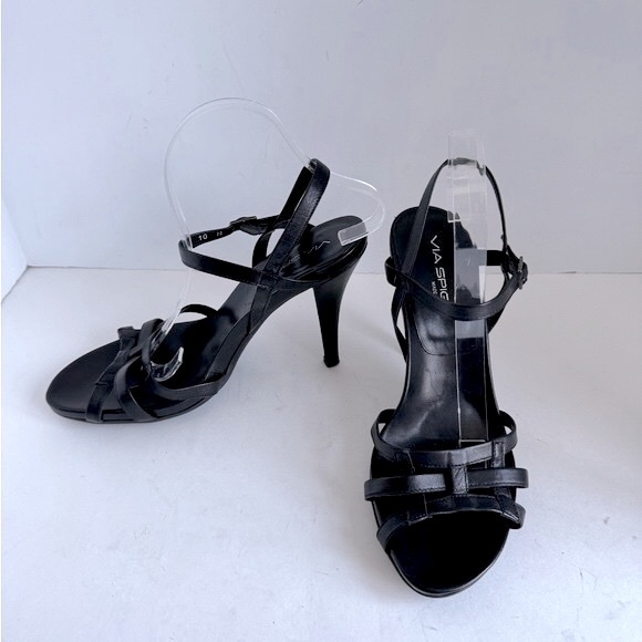 These Via Spiga Strappy Sandals Size 10 - Picture 2 of 12